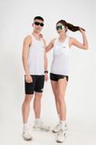  Áo chạy bộ Nam Singlet - TRẮNG TINH - Ép nhiệt Pr Sport 