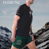  Áo Chạy Bộ Nam T8 Men Iced Tee - Pure Black 