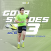  Giày Thể Thao Chạy Bộ Nam Nữ GOYA Strides 3 Năm 2025 - Màu Xanh Thiên Thanh 