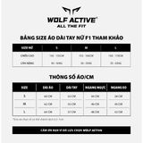  Áo Tay Dài Thể Thao Nữ Wolf Active Vui Vẻ 2 W173, Áo Chạy Bộ Nữ, Thoáng Khí, Nhanh Khô, Mát Mẻ 