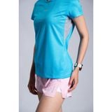  Áo thun thể thao chạy bộ nữ MOTIVE WM Mix Color T-Shirt - Màu xanh dương 