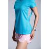  Áo thun thể thao chạy bộ nữ MOTIVE WM Mix Color T-Shirt - Màu xanh dương 