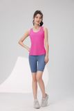  Áo Chạy Bộ Singlet Nữ Runtiger WM-7122 - Màu Hồng Rose 