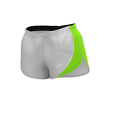  Quần Shorts Chạy Bộ Nam MUDE Sharp Green Grey 