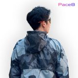  Áo Khoác Chạy Bộ Athlet Đi Mưa Chống Thấm  - Màu Xám 