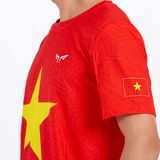  Áo Chạy Bộ Nam Cờ Đỏ Sao Vàng W54, Chất Vải Active Max Cao Cấp, Mềm Mịn, Co Giãn 4 Chiều 