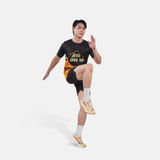  Áo thun thể thao chạy bộ nam nữ NEVER GIVE UP full màu - Siêu nhẹ, thoáng mát, co giãn tốt 