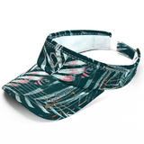  Nón thể thao chạy bộ MOTIVE VISOR - VM1007 - Xanh rêu họa tiết 