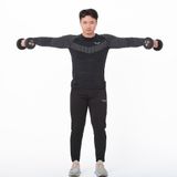  Áo Tay Dài Nam Wolf Active Powerfit V2, Form Raglan Tôn Dáng, Chất Vải Co Giãn 4 Chiều 