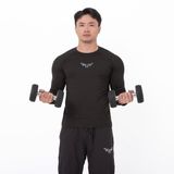  Áo Tay Dài Nam Wolf Active Powerfit W185, Áo Giữ Nhiệt Thể Thao, Chất Vải Co Giãn 4 Chiều 
