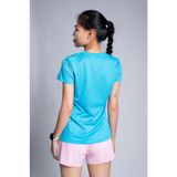  Áo thun thể thao chạy bộ nữ MOTIVE WM Mix Color T-Shirt - Màu xanh dương 