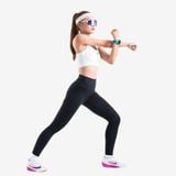  Quần dài bó cơ nữ Wolf Active Compress Run W103, chất liệu bó cơ mềm mịn, co giãn thoải mái 