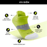  Tất/Vớ Cổ Ngắn Upper You Light Cushion SPM2002 - Xanh Neon 