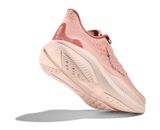  Giày Chạy Bộ Nữ Hoka Mach 6 Wide Road - Rose Latte / Blush 
