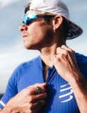  Áo Bó Tay Ngắn Compressport Chạy Địa Hình Trail Postural - Dazz Blue 