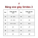  Giày Thể Thao Chạy Bộ Nam Nữ GOYA Strides 3 Năm 2025 - Màu Xanh Thiên Thanh 