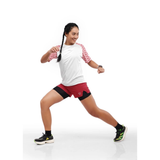  Quần Short thể thao chạy bộ nữ đa năng MOTIVE WOMAN SHORT BELT - Màu đỏ 