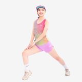  Áo Singlet Chạy Bộ Nữ Wolf Active Vui Vẻ 2 W108, Áo Ba Lỗ Chạy Bộ Thoáng Khí, Siêu Nhẹ, Nhanh Khô 