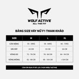  Chân Váy Nữ Thể Thao Wolf Active Essential Skirt W169, Chất Vải Thun Poly Mềm Mịn, Có Túi Trong 