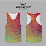  Áo Singlet Chạy Bộ Nam Wolf Active Vui Vẻ 2 W35, Chất Liệu Cao Cấp, Quick Dry, Nhanh Khô, Co Giãn 4 Chiều 