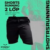  Quần 2 Lớp Fast & Fly W56 , Quần Thể Thao 2 Lớp Cho Gym Nhiều Túi, Chạy Bộ, Đạp Xe Co Giãn 4 Chiều 