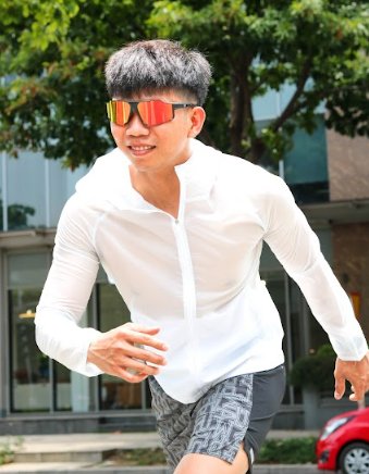 Vải taffeta siêu nhẹ và thoáng khí của áo khoác Aspire