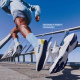  Giày Chạy Bộ Nam Hoka Arahi 8 Wide Road - Black / Skyward Blue 