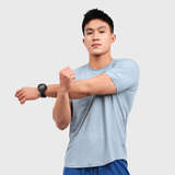 Áo thun thể thao chạy bộ nam MOTIVE Men Training T-Shirt - Màu xanh nhạt 