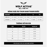  Áo Chạy Bộ Nam Wolf Active Mạch Ngầm W28, Chất Vải Wolf Active Nhẹ, Nhanh Khô, Thoáng Khí 