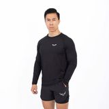  Áo Dài Tay Thể Thao Nam Wolf Active Gym Essential 203, Chất Vải Mềm Mịn,Thoáng Khí, Co Giãn 4 Chiều 