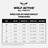 Áo Singlet Chạy Bộ Nam Wolf Active Winter Light W167, Áo Nhẹ, Nhanh Khô, Thoáng Khí, Co Giãn 4 Chiều 