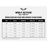  Áo chạy bộ nam nữ Wolf Active cờ đỏ sao vàng W234, bứt phá đường đua với tinh thần việt 