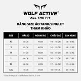  Áo Singlet chạy bộ Premium Wolf Active Outbreak W274, siêu nhẹ, tối ưu chuyển động 