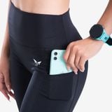  Quần dài bó cơ nữ Wolf Active Compress Run W103, chất liệu bó cơ mềm mịn, co giãn thoải mái 