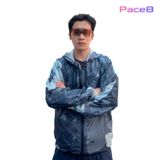  Áo Khoác Chạy Bộ Athlet Đi Mưa Chống Thấm  - Màu Xám 