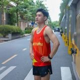  Áo Chạy Bộ Singlet Athlet Unisex Siêu Nhẹ, Nhanh Khô - Việt Nam 