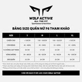  Quần Chạy Bộ Nữ Wolf Active Essential Run V2 W112, Form Dáng Cực Đẹp, Chất Vải Siêu Nhẹ, Nhanh Khô 