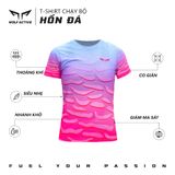  Áo Chạy Bộ Nữ Wolf Active Hồn Đá W101, Áo Chạy Bộ Cao Cấp, Vải Wolf Light Siêu Nhẹ, Co Giãn 4 chiều 