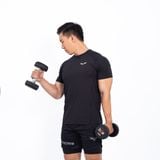  Áo Thun Tập Gym Nam Wolf Active Gym Essential II 201, Chất Vải Maxcool Mềm Mịn, Mát Mẻ 