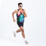  Áo Singlet chạy bộ nam Premium Wolf Active Luminary W276, công nghệ Seamless & Flatlock 