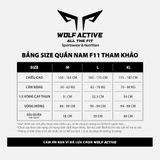  Quần 2 Lớp Thể Thao Wolf Active Essential V1 W110, Quần 2 Lớp Chạy Bộ, Tập Gym Chất Vải Cao Cấp 