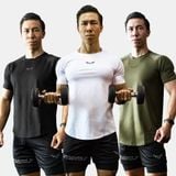  Áo Thể Thao Nam Wolf Active Pro Flex 192, Chất Vải Cotton Cao Cấp Co Giãn 4 Chiều, Thấm Hút Mồ Hôi 