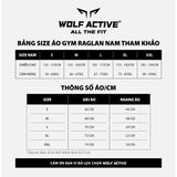  Áo Tập Gym Wolf Active Gym Power W126, Chất Vải Cao Cấp Wolf Pro, Mát Mẻ, Co Giãn 4 Chiều, Bền Bỉ 