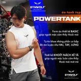  Áo Tanktop Wolf Active Powertank 188, Áo Ba Lỗ Gym, Chất Vải Mềm Mịn, Thoáng Khí, Co Giãn 4 Chiều 