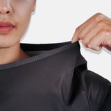  Áo thun thể thao chạy bộ nam nữ NEVER GIVE UP full màu - Siêu nhẹ, thoáng mát, co giãn tốt 