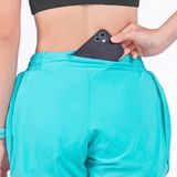  Quần Chạy Bộ Nữ 2 Lớp Wolf Active Fly Up 114, Quần Chạy Bộ Xẻ Cao, Chất Vải Cao Cấp, Nhẹ, Nhanh Khô 