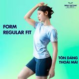  Áo Thể Thao Basic Nữ F1 Basic W67, Tập Gym, Chạy Bộ Chất Vải Active Max Cao Cấp, Mềm Mịn, Tôn Dáng 