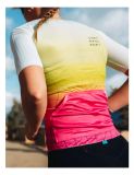  Áo Bó Tay Ngắn Compressport Tri Postural Aero - Safe Yellow/Neo Pink 