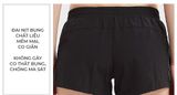  Quần Shorts Chạy Bộ Nữ RUNTIGER 3843 