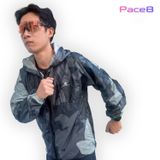  Áo Khoác Chạy Bộ Athlet Đi Mưa Chống Thấm  - Màu Xám 